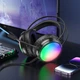 Накладные наушники Borofone BO108 Flame gaming (Black) (183643) - изображение 4