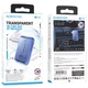 Bluetooth аудіо ресивер BOROFONE BC46 Gratified Transparent Dark blue - зображення 4