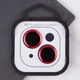 Защитное стекло Epik Metal Classic на камеру (в упак.) для Apple iPhone 13 mini / 13 Красный / Red - изображение 2