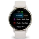 Спортивные часы GARMIN Vivoactive 5 Cream Gold Aluminum Bezel with Ivory Case and Silicone Band - изображение 2