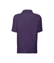 Футболка поло детская Fruit of the Loom 65/35 Polo kids 140 см Фиолетовый (0634170/1PE140) - изображение 3