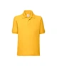 Футболка поло детская Fruit of the Loom 65/35 Polo kids 164 см Желтый (0634170/134164) - изображение 1