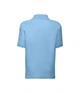 Футболка поло детская Fruit of the Loom 65/35 Polo kids 140 см Светло-голубой (0634170/1YT140) - изображение 3