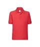 Футболка поло детская Fruit of the Loom 65/35 Polo kids 152 см Красный (0634170/140152) - изображение 1