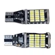 Лмпа в автомобиль LED T15 W16W 2шт, 45 SMD 4014, с обманкой Canbus, белый - изображение 3