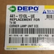Покажчик повороту лівий жовтий DEPO 441-1510L-UE VOLKSWAGEN T4 91-03 - зображення 5