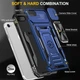 Ударопрочный чехол Camshield Army Ring для Apple iPhone 7 / 8 / SE (2020) (4.7") (Синий) - изображение 2