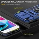 Ударопрочный чехол Camshield Army Ring для Apple iPhone 7 / 8 / SE (2020) (4.7") (Синий) - изображение 3