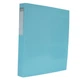 Папка-реєстратор iTEM, 2 кільця, А4, 40 мм, картонна, PP-покриття, блакитна (056/14) - зображення 1