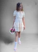 Плаття ніжне Alisa 152 см Бежевий - зображення 2