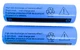 Акумулятор комплект 2 штуки 18650 3.7 V 3500 mAh реально біля 1400 mAh батарея літій-іонна Li-Ion UltraFire - зображення 3