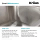 Кухонная мойка Kraus Premier 872 x 450 мм KBU27 - изображение 7