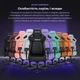 Кресло геймерское игровое Anda Seat Kaiser 4 Size XL до 180 кг Green Premium PVC с четырёхуровневой поясничной поддержкой (AD12YDDC-XLL-20-E-PV/C) - изображение 16