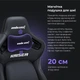 Кресло геймерское игровое Anda Seat Kaiser 4 Size XL до 180 кг Green Premium PVC с четырёхуровневой поясничной поддержкой (AD12YDDC-XLL-20-E-PV/C) - изображение 14