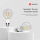 Розумна лампа Yeelight Smart Filament Bulb E27 (YLDP12YL) - зображення 2