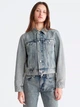 Джинсовая куртка женская Calvin Klein 551912794 L Синяя (1159809785) - изображение 1
