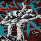 Футболка Rockway Punk's Not Dead (скелет с ирокезом) (00000002667), Размер 4XL (XXXL Euro) - изображение 9