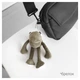 Брелок плюшевый с лягушкой Kermit Темно-зеленый - изображение 1