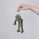 Брелок плюшевый с лягушкой Kermit Темно-зеленый - изображение 2