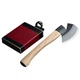 Сокира Eda Yamagata Mountain type 38 см, лезо 60 HRC, Shirogami #2 - 140 мм, 0.5 kg, Honmamon - изображение 2