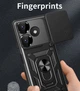 Чохол Camshield з кільцем-підставкою на Xiaomi Redmi 13 (4G) / black - зображення 6