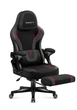 Игровое компьютерное кресло геймерское с подножкой Huzaro Four Six Series F Carbon - изображение 1