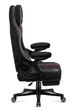 Игровое компьютерное кресло геймерское с подножкой Huzaro Four Six Series F Carbon - изображение 6