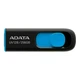 USB флеш накопитель ADATA 256GB UV128 Black/Blue USB 3.2 (AUV128-256G-RBE) - изображение 1