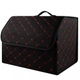 Органайзер у багажник автомобіля 40 х 30 х 30 см Black red - зображення 1