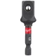 Адаптер для інструменту Milwaukee ShW 1/4"HEX - 1/2" квадратний хвостовик (4932478803) - зображення 1