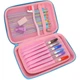Пенал Cool For School с тиснением 1 отделение Розовый (QT-5625-Pink) - изображение 2
