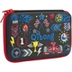 Пенал Cool For School с тиснением 1 отделение Черный (QT-3992-Black) - изображение 1