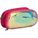 Пенал Cool For School 2 отделения неоновый с помпоном Голубой (CF6618-blue) - изображение 1