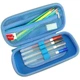 Пенал Cool For School с тиснением 1 отделение Голубой (QT-5616-Blue) - изображение 2