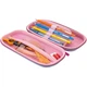 Пенал Cool For School 1 отделение с органайзером фуксия (QT-5634-Rosered) - изображение 2