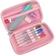 Пенал Cool For School з тисненням 1 відділення Фуксія (QT-5781-Rosered) - зображення 2