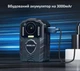Нагрудная боди-камера Boblov KJ25 с дисплеем 2.0 дюйма ночная запись датчик движения акумулятор 3000 мА·ч - изображение 5