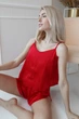 Пижама женская шорты и майка Wendy L-XL красный - изображение 5