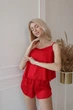 Пижама женская шорты и майка Wendy L-XL красный - изображение 9