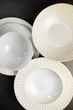 Тарелка для пасты Mesa Lily White Prints RT 27 см (FF0890460569) - изображение 5