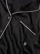 Піжама Сатинова (сорочка + штани) Victoria's Secret Satin Long Pajama Set L Чорна (26673402) - зображення 5