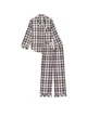 Піжама Фланель (сорочка + штани) Victoria's Secret Long Pajama Set S Клітинка (26673576) - зображення 3