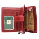 Женский кожаный кошелек Visconti MZ11 Venice (Italian Red) - изображение 5
