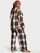 Піжама Фланель (сорочка + штани) Victoria's Secret Long Pajama Set XS Клітинка (26574495) - зображення 2