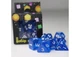 Набор кубиков Transparent 7 Dice Set - Blue (7 шт.) (g7dtran06) - изображение 1