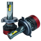 Світлодіодні лампи DriveX FE-01 H4 H/L 57W CAN 9-16V 6K (пара) (105452) - изображение 1