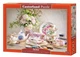 Пазл Castorland puzzle Натюрморт с цветами и фарфором, 500 эл. (B-53384) - изображение 1