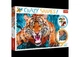 Пазл Trefl Crazy Shapes Лицом к лицу с тигром, 600 эл. (11110) - изображение 1