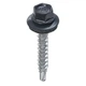 Саморез кровельный Easyfix для дерева 4,8x35 RAL7024 графитовый серый 250 шт. - изображение 1