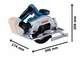 Акумуляторна циркулярна пилка BOSCH GKS 185-LI (06016C1221) (SOLO - без акумулятора та ЗУ) - зображення 2